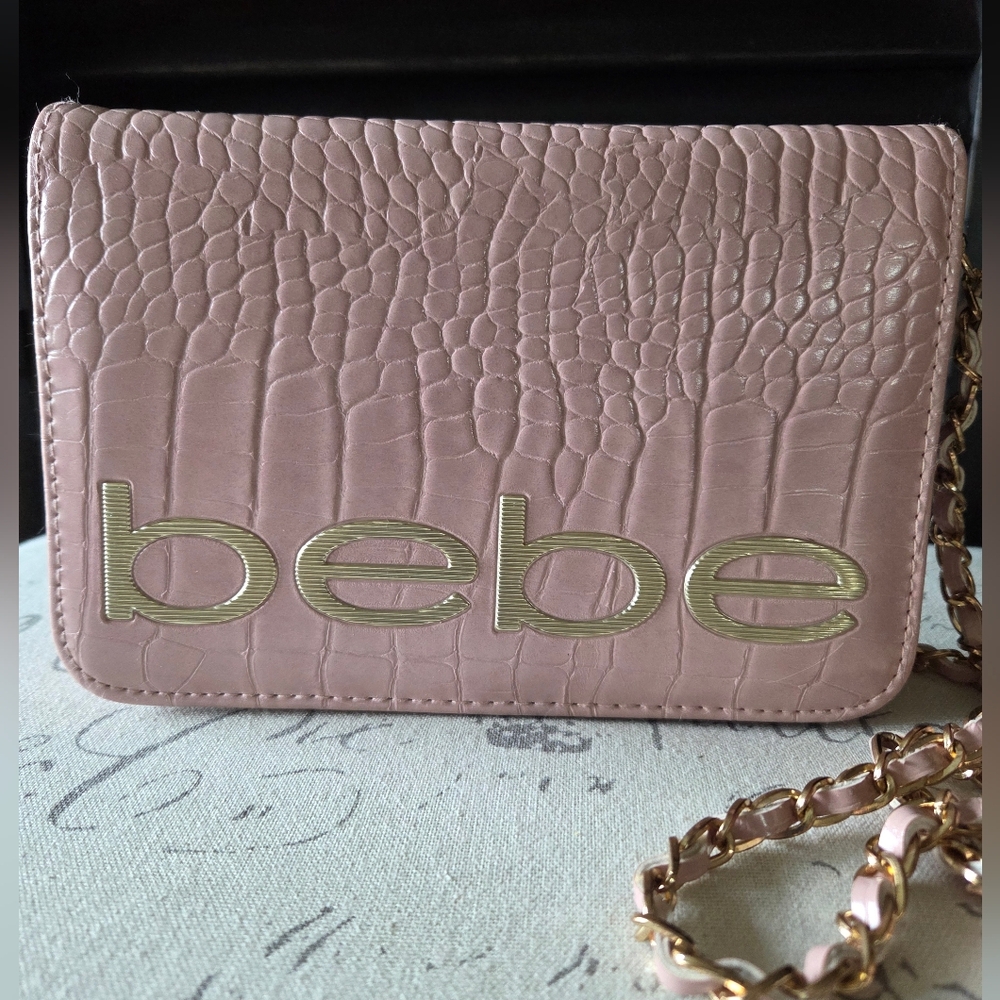 Bebe Light Pink Purse Crossbody